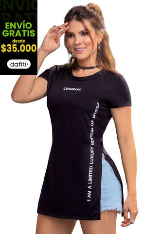 Blusón Juvenil Negro Atypical 74977 Atypical