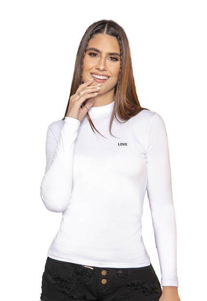 Camibuzo Mujer Blanco Atypical 33807