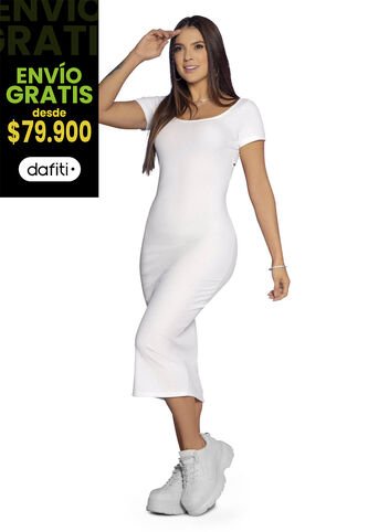 Vestido Mujer Marfil Atypical 4538 Atypical