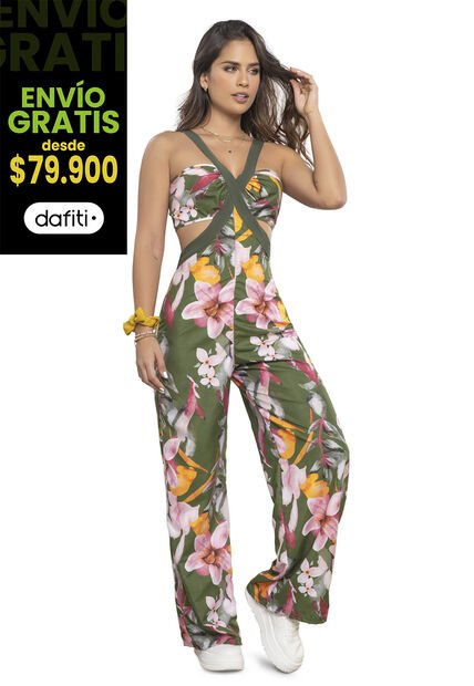 Enterizo Largo Mujer Estampado Atypical 3462