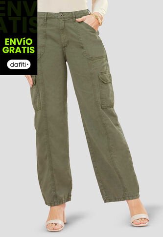 Jean Mujer Aceituna Atypical 112740 Atypical