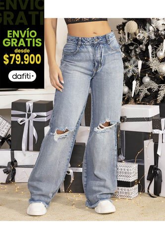 Jean Mujer Azul Medio Atypical 2931 Atypical