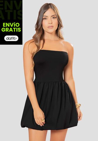 Vestido Mujer Negro Atypical 110785 Atypical