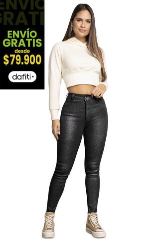Jean Mujer Negro Atypical 5783 Atypical