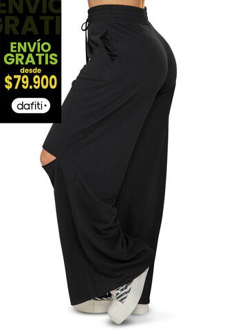 Jogger Mujer Negro Atypical 90651 Atypical