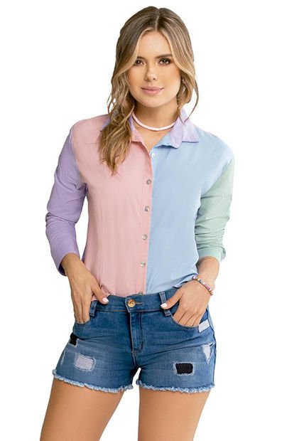 Camisa Azul Atypical 88098