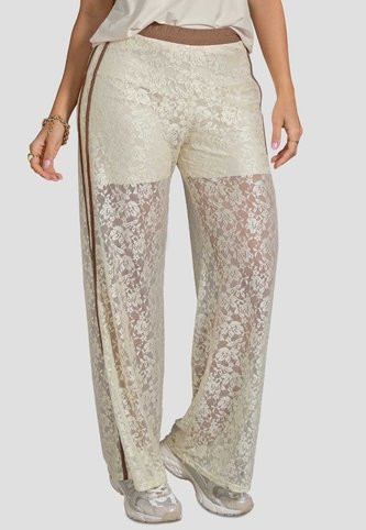 Pantalón Mujer Crema Atypical 114056 Atypical