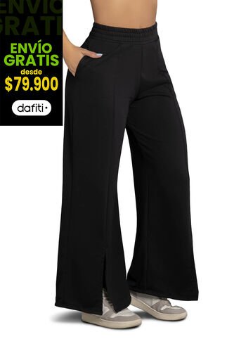 Pantalón Mujer Negro Atypical 89574 Atypical
