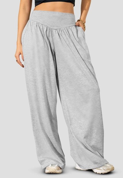 Pantalón Mujer Gris Jaspe Atypical 114256