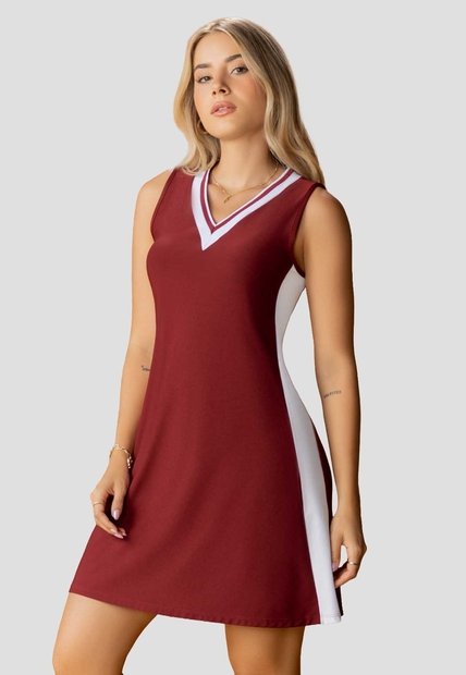 Vestido Mujer Merlot Atypical 113898