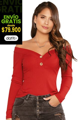 Blusa Juvenil Rojo Atypical 79000 Atypical
