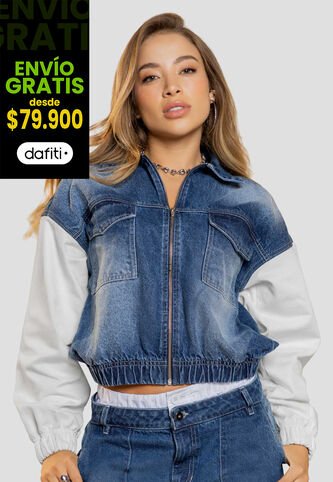 Chaqueta Mujer Azul Oscuro Atypical 114460 Atypical