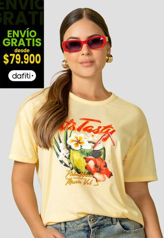 Camiseta Mujer Piña Colada Atypical 113871 Atypical