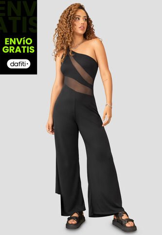 Enterizo Largo Mujer Negro Atypical 101320 Atypical