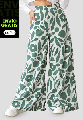 Pantalón Mujer Verde Atypical 100125