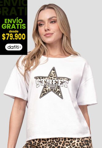 Camiseta Mujer Blanco Atypical 113790 Atypical