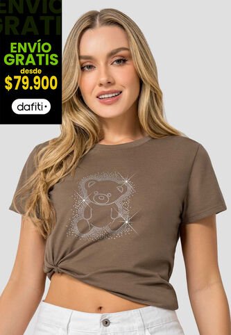 Camiseta Mujer Chocolate Atypical 113635 Atypical