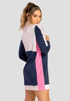 Vestido Corto Mujer Azul Navy Atypical 102810