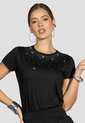 Camiseta Mujer Negro Atypical 114248 de Atypical
