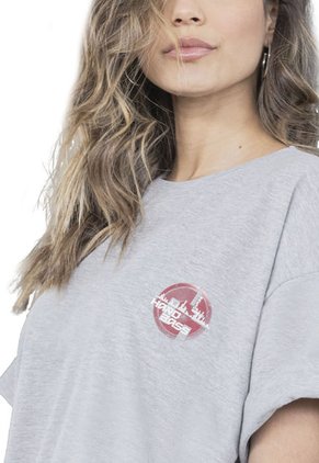 Camiseta Mujer Gris Atypical 837