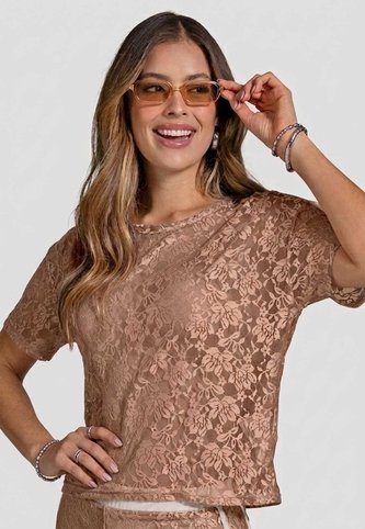 Camiseta Mujer Chocolate Atypical 114049 Atypical