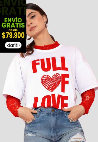 Camiseta Mujer Blanco Atypical 113617 Atypical