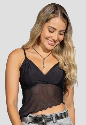 Blusa Mujer Negro Atypical 114055 Atypical