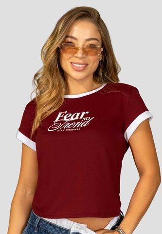 Camiseta Mujer Merlot Atypical 114254 Atypical