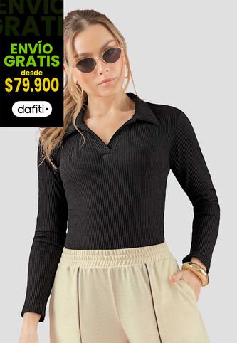 Body Mujer Negro Atypical 111041 Atypical