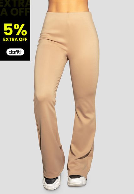 Pantalón Mujer Beige Atypical 103554