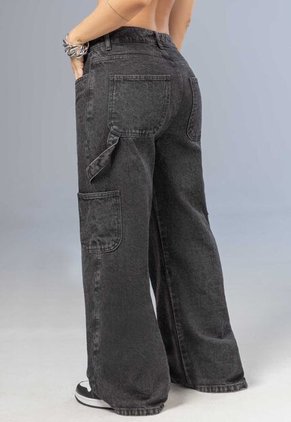 Jean Mujer Negro Atypical 111350