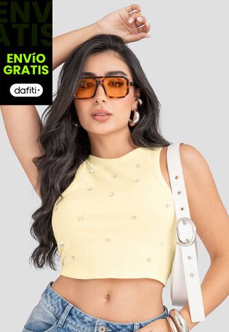 Blusa Mujer Crema Atypical 107855 Atypical