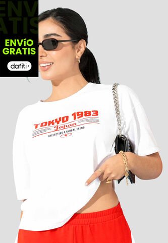 Camiseta Mujer Blanco Atypical 113387 Atypical