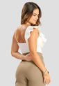 Crop Top Mujer Marfil Atypical 74974 de Atypical