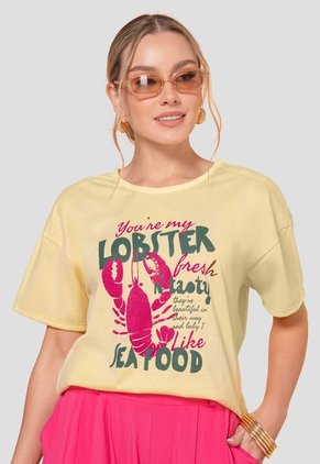 Camiseta Mujer Piña Colada Atypical 113630