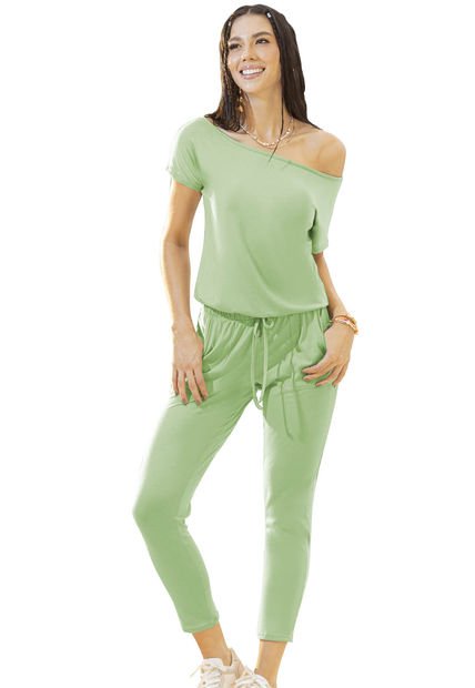 Enterizo Largo Mujer Verde Atypical 1493