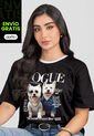Camiseta Mujer Negro Atypical 113284 de Atypical