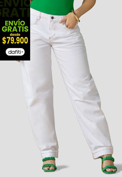 Jean Mujer Blanco Atypical 113868