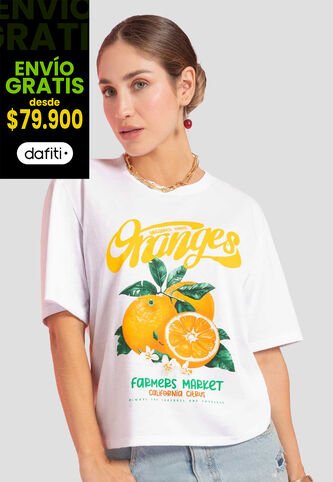 Camiseta Mujer Blanco Atypical 112485 Atypical