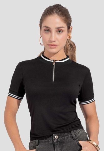 Blusa Mujer Negro Atypical 112507 Atypical