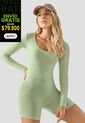 Enterizo Corto Mujer Verde Matcha Atypical 105479 de Atypical