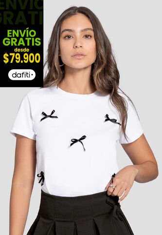 Camiseta Mujer Blanco Atypical 111945 Atypical