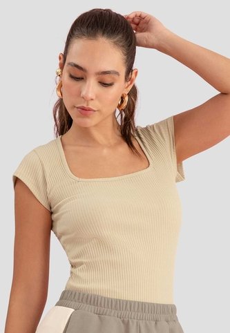 Blusa Mujer Latte Atypical 111947 Atypical