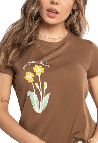 Camiseta Mujer Café Atypical 3706 Atypical