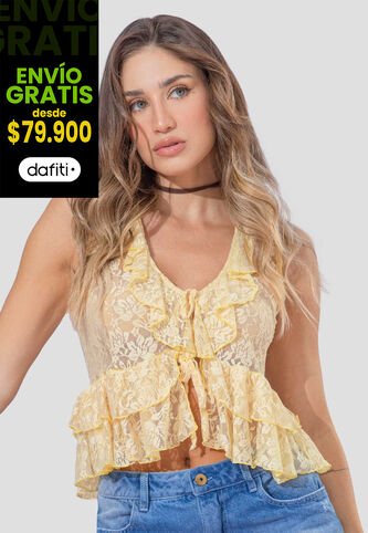 Blusa Mujer Piña Colada Atypical 111934 Atypical