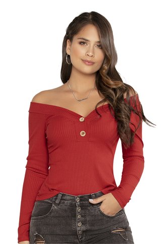 Blusa Juvenil Rojo Atypical 79000 Atypical