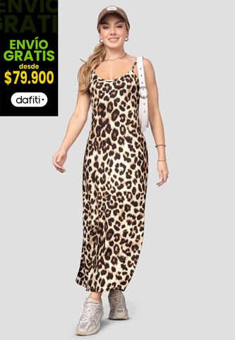 Vestido Mujer Estampado Atypical 113802 Atypical