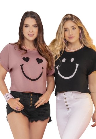 Camiseta Mujer Negro Atypical 96281 Atypical