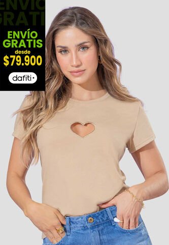 Camiseta Mujer Latte Atypical 111804 Atypical