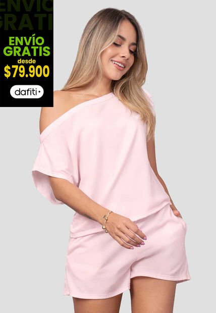 Conjunto Mujer Rosa Atypical 113815
